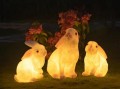 创意兔子灯-led灯兔子模型