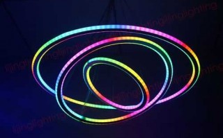 led灯圈圆环摆件（圆圈灯造型）