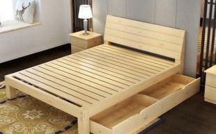  订做一个实木床多少钱「一张实木床的成本」