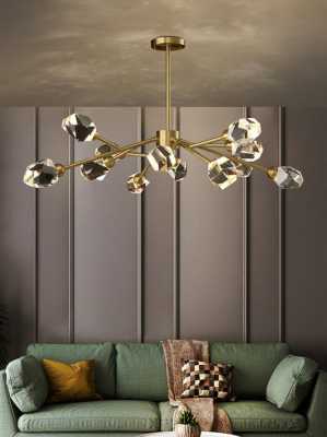 北欧全铜吊灯-北欧铜灯搭什么颜色家具-第3张图片-DAWOOD LED频闪灯