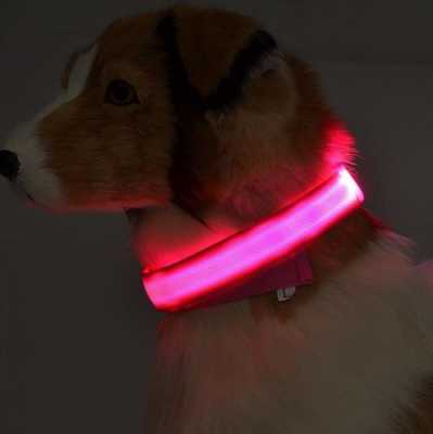 自制狗狗led灯项圈-第2张图片-DAWOOD LED频闪灯